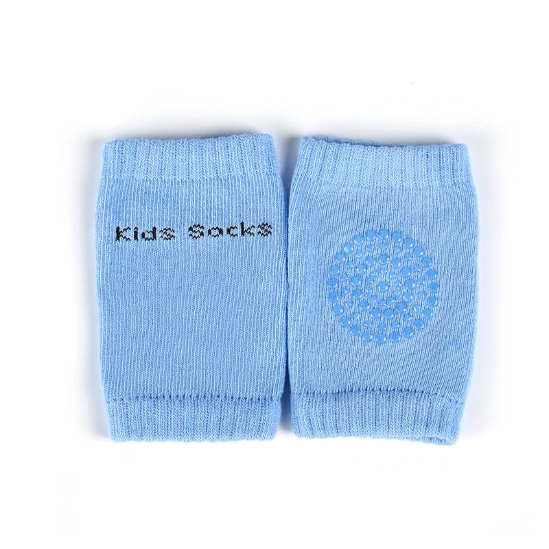 Blue Baby Crawling Knee Pads