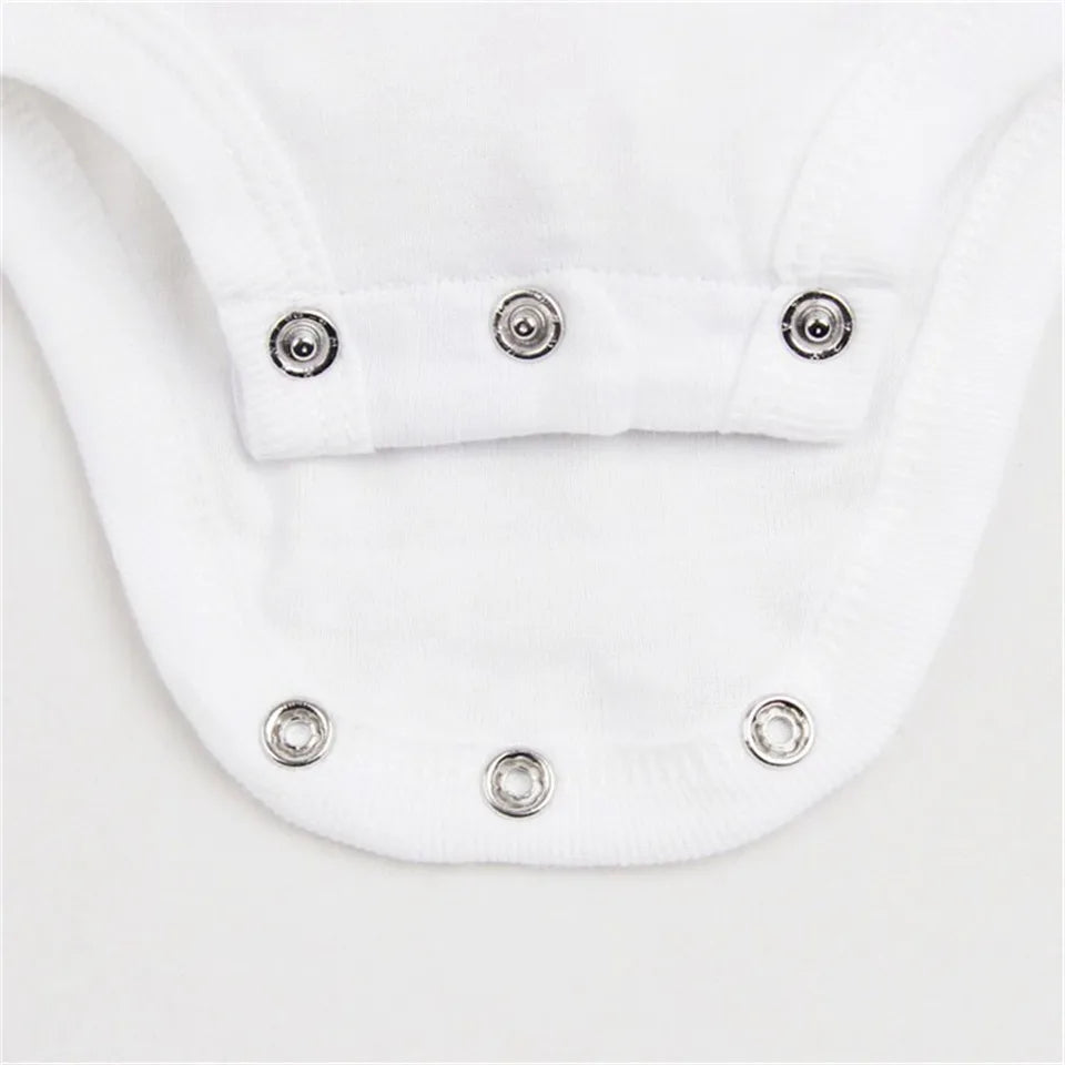 Baby 5 Pack white basic sleeveless romper