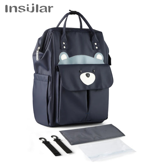 Cute Waterproof Diaper Backpack – Stylish & Practical Baby Gear