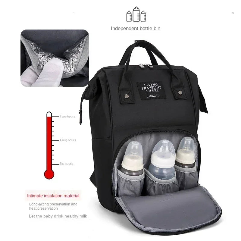 Baby Diaper Backpack – Stylish, Spacious & Travel-Friendly