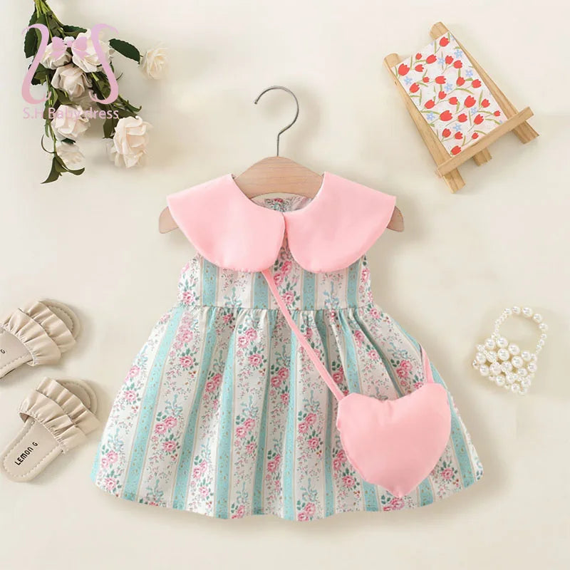 2Pcs Infant Toddler Dress