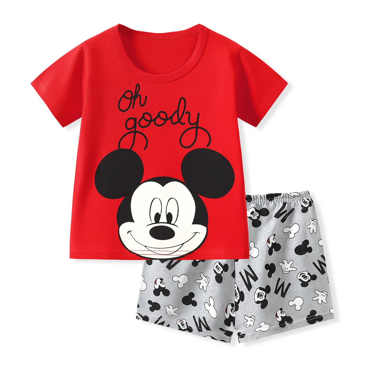 Charming Mickey Mouse Summer Set for Stylish Boys
