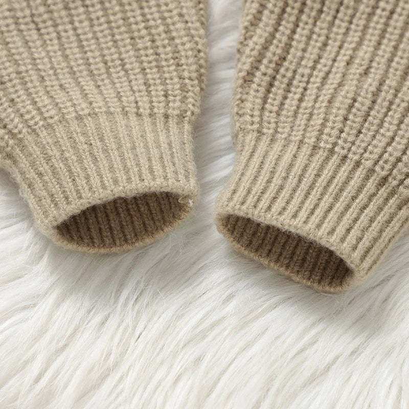 Adorable Hedgehog Knitted Rompers – Cozy Baby Essentials