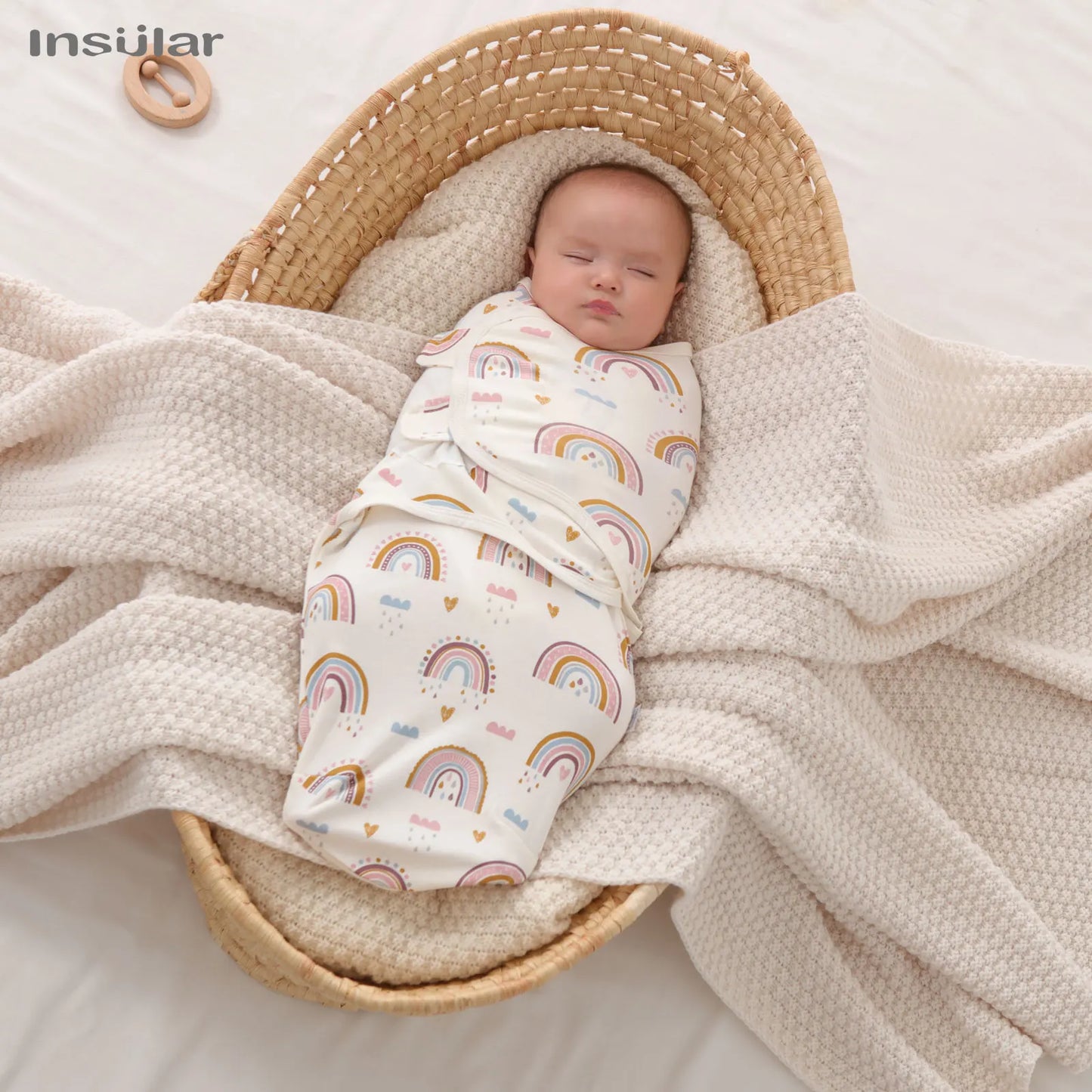 1pc Baby Swaddle Wrap Soft Cocoon Baby Blankets Newborn Swaddle Wrap Infant Wrap Blanket Warm Baby Bedding Blanket