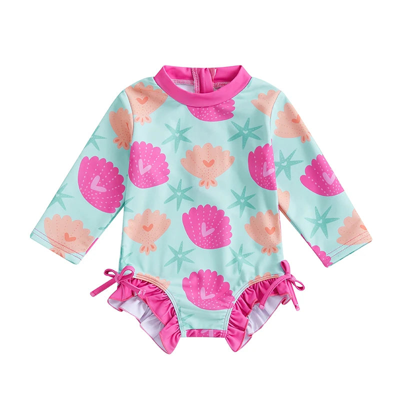 Girls Swimsuit Rompers