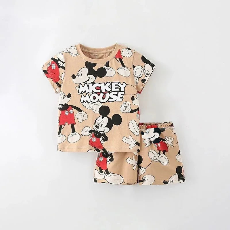 Charming Mickey Mouse Summer Set for Stylish Boys