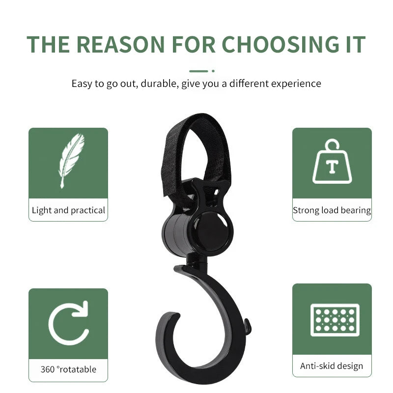 2 PCs Stroller Hook