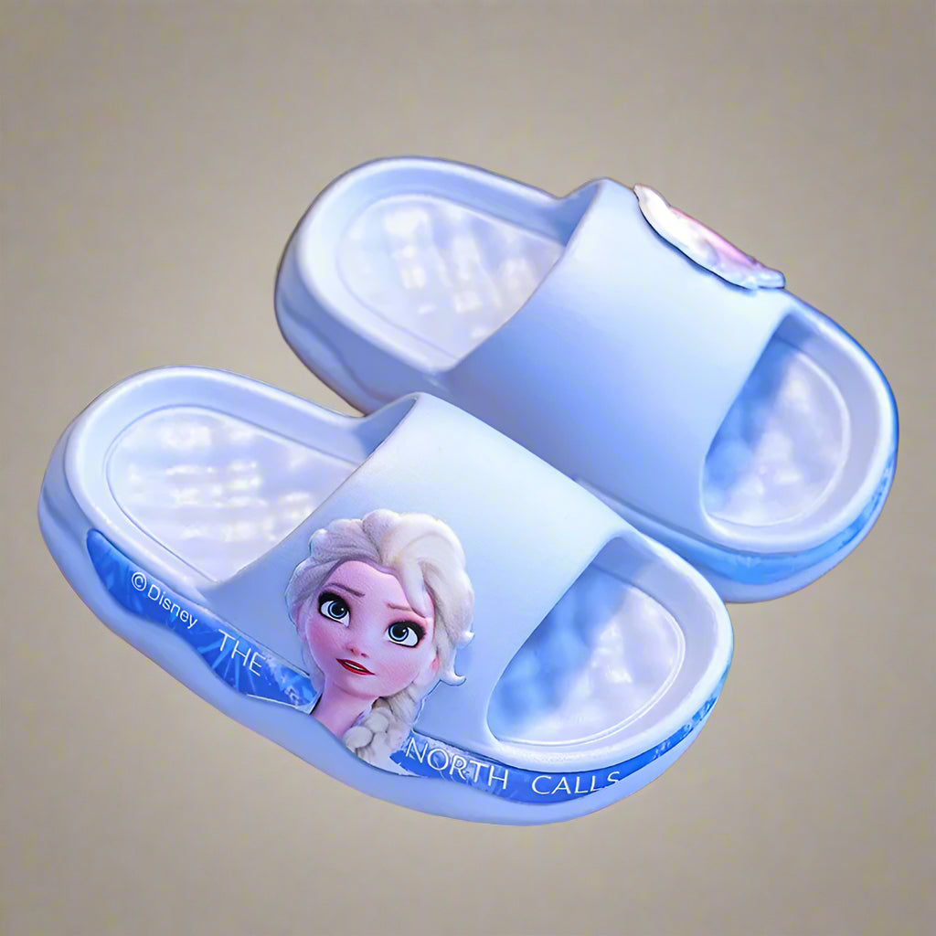 Blue Disney Kids Slippers