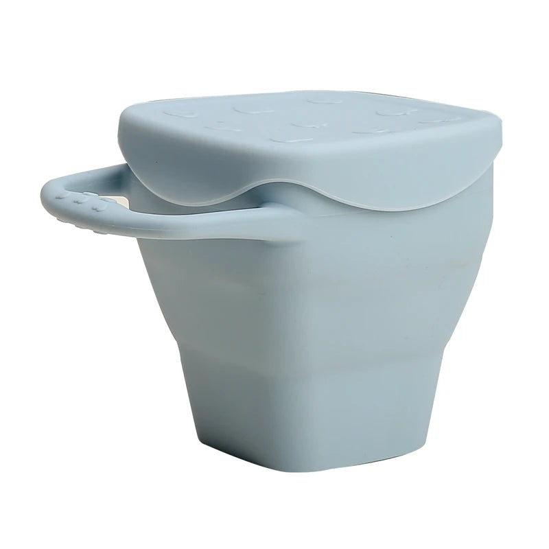 Spill-Proof Silicone Snack Cups