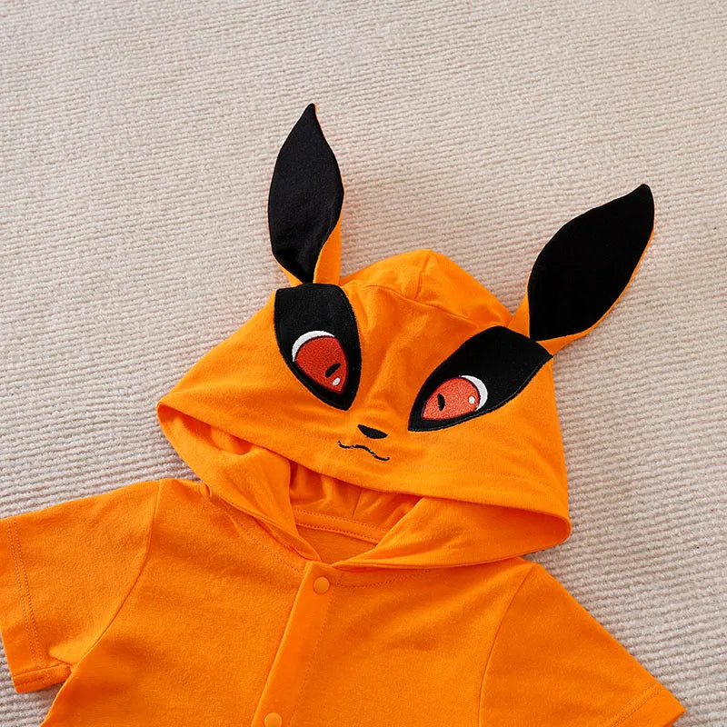 Anime Fox Bodysuit for Babies