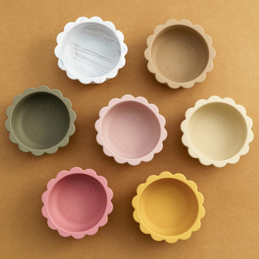 Cartoon Baby Suction Plates & Bowls  – Non-Slip, BPA-Free, Complete Weaning Supplies for Infants