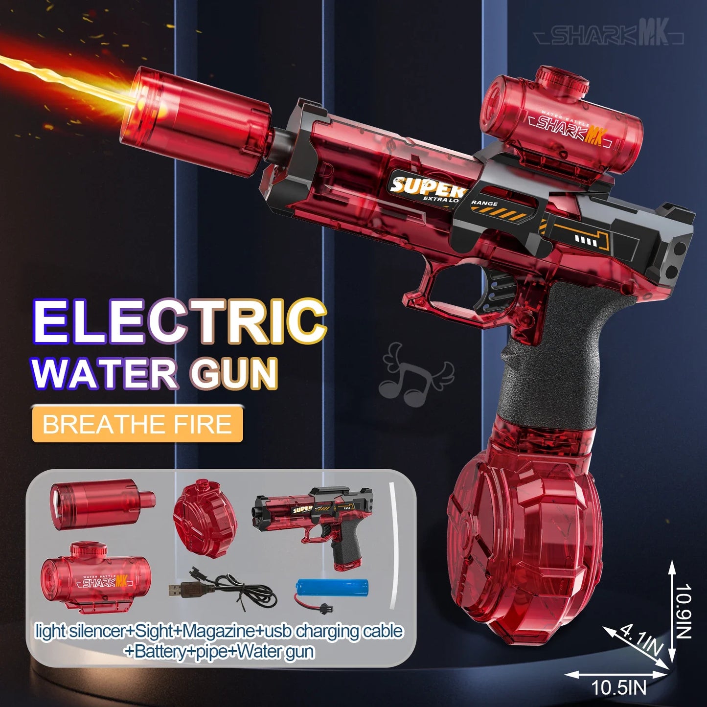 Pistol Electric Water Gun