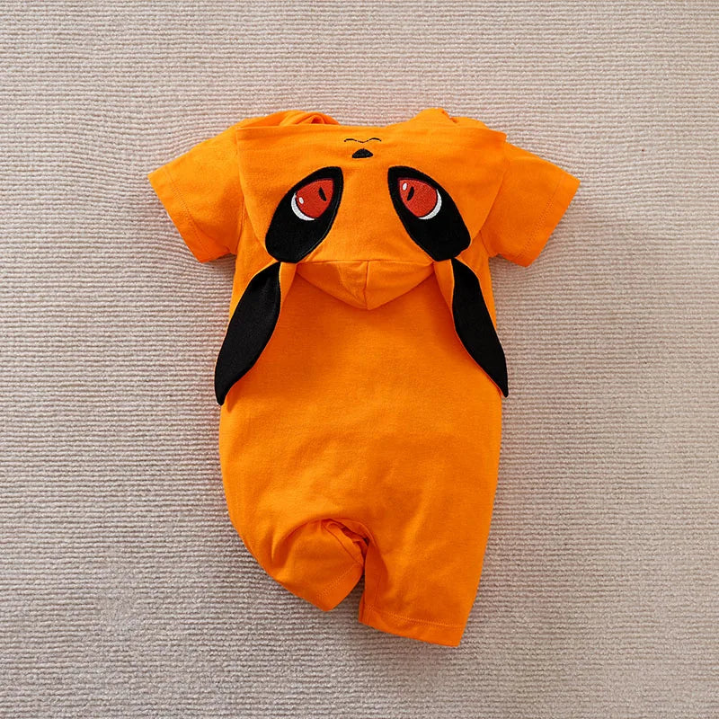 Anime Fox Bodysuit for Babies