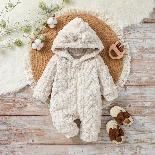 Baby Long Sleeve Hoodie Jumpsuit