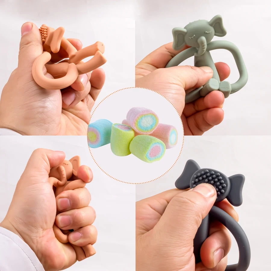 New Kids Teething Silicone Nursing Teether