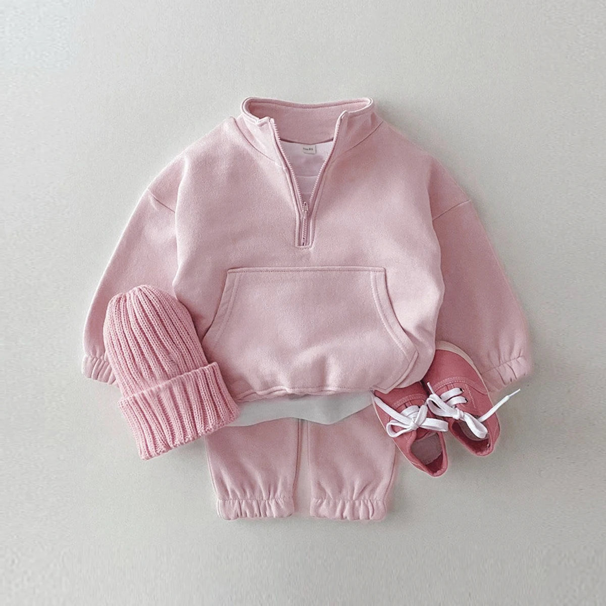 Cozy Baby Fleece 2 Piece Set for Cold Weather Style