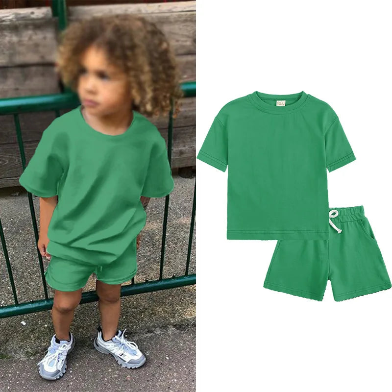 Cotton Basic Tracksuits for Kids
