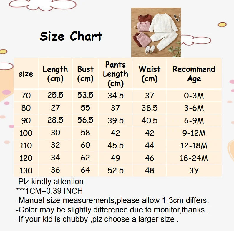 Trendy Newborn Baby Girl Boy Clothes Set – Soft & Cozy Wear