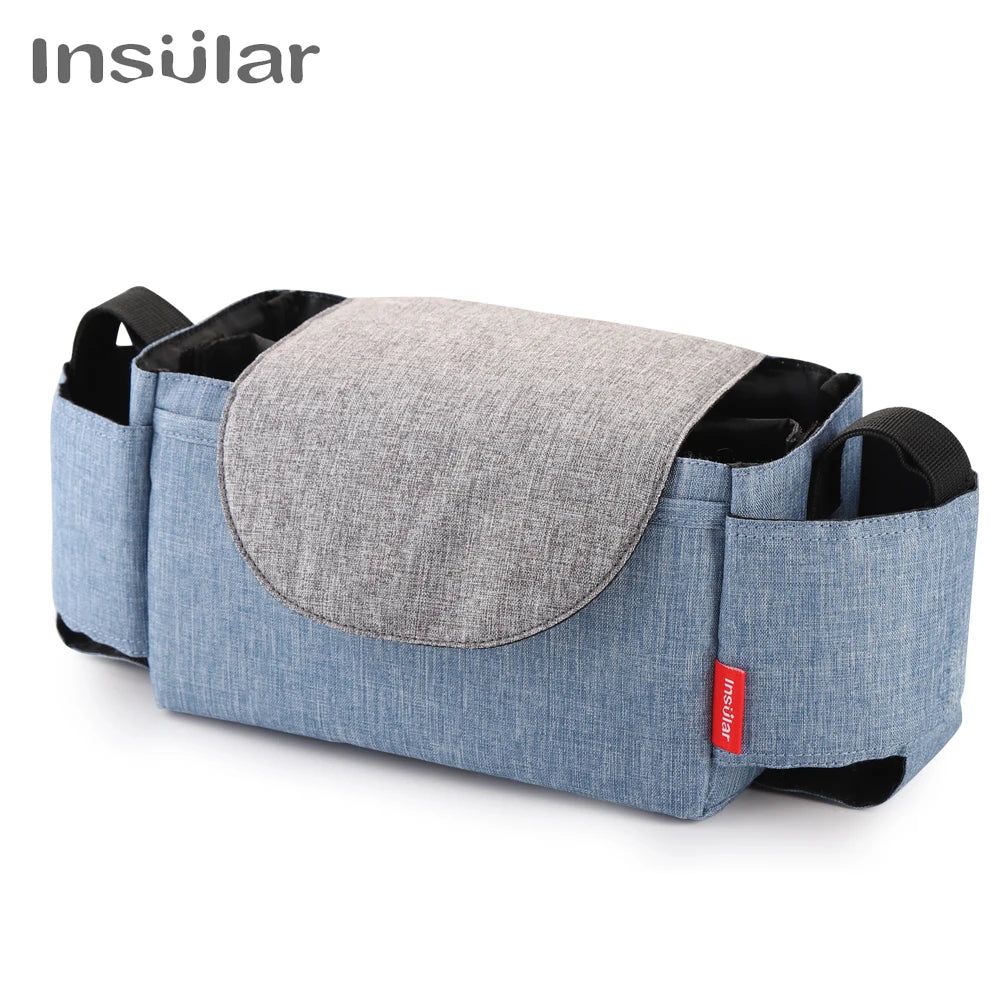 Diaper Bag Baby Milk Bottle Insulation Bags Mummy Storage Bag For Baby Stuff Collection Stroller Accessories Baby Care