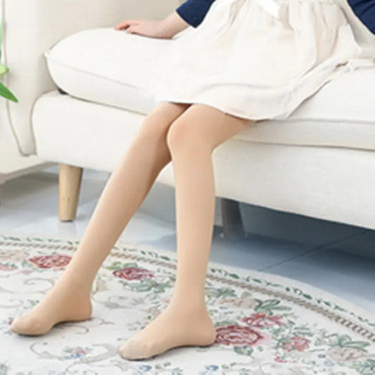 Elegant Dark Black Pantyhose for Baby Girls & Toddlers