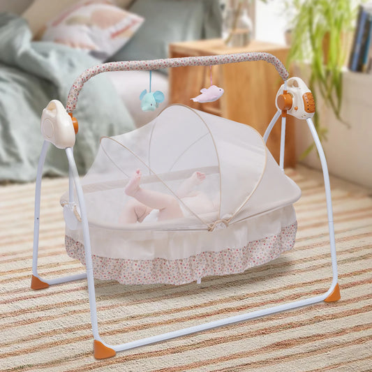 Electric Auto Swing Baby Cradle