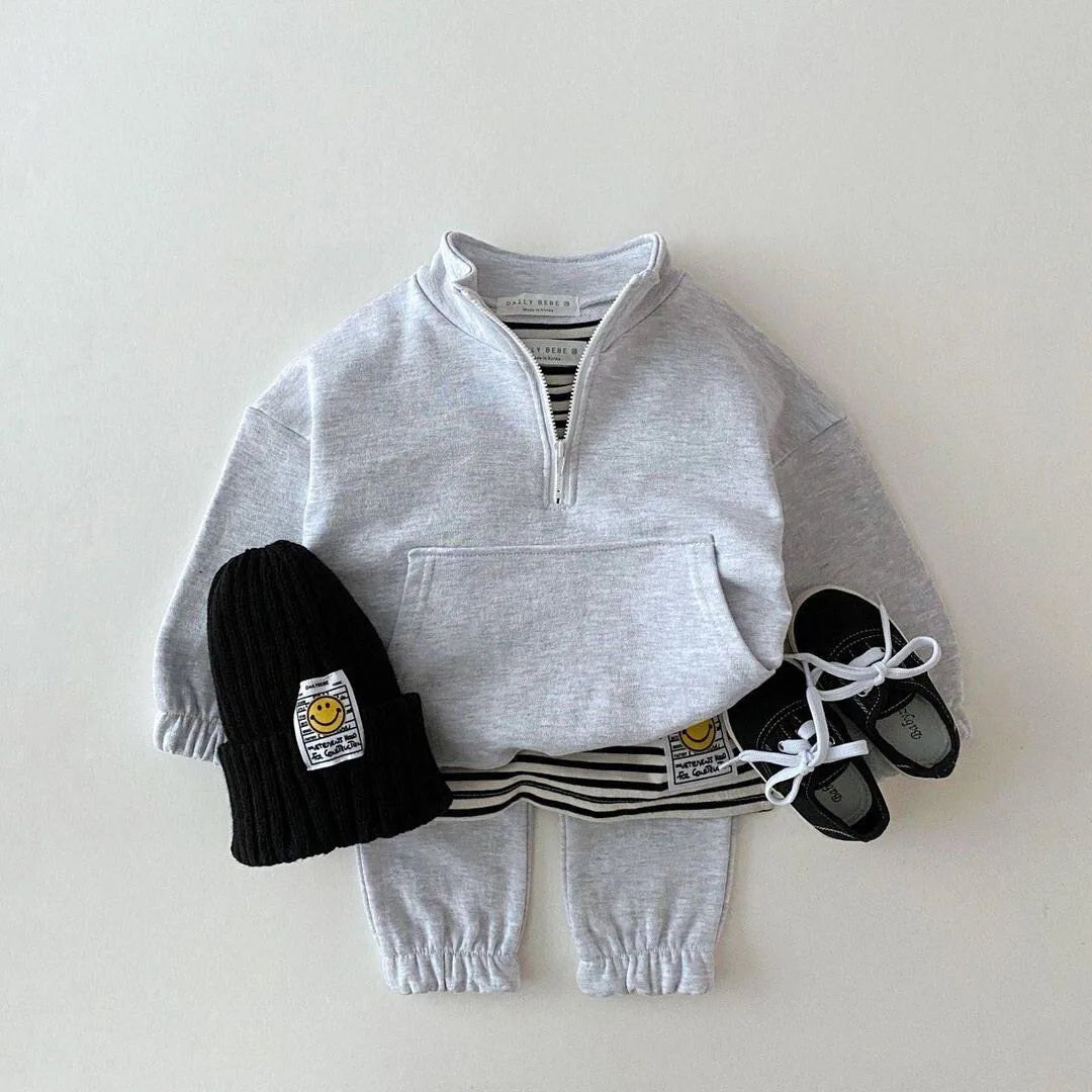 Cozy Baby Fleece 2 Piece Set for Cold Weather Style