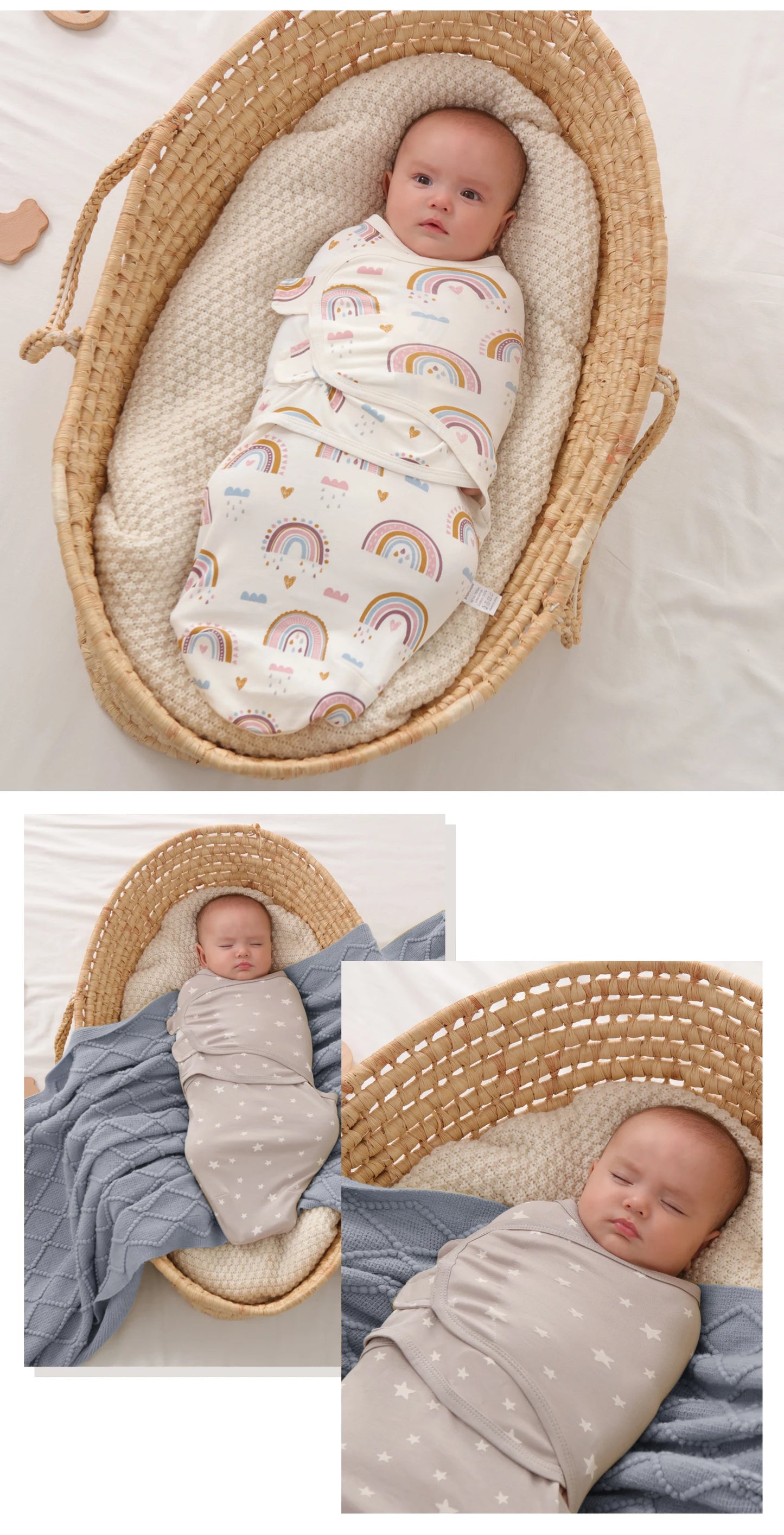 1pc Baby Swaddle Wrap Soft Cocoon Baby Blankets Newborn Swaddle Wrap Infant Wrap Blanket Warm Baby Bedding Blanket