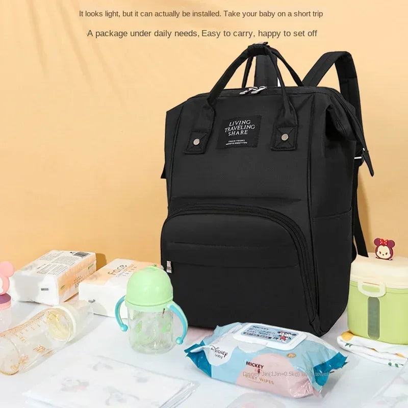 Baby Diaper Backpack – Stylish, Spacious & Travel-Friendly