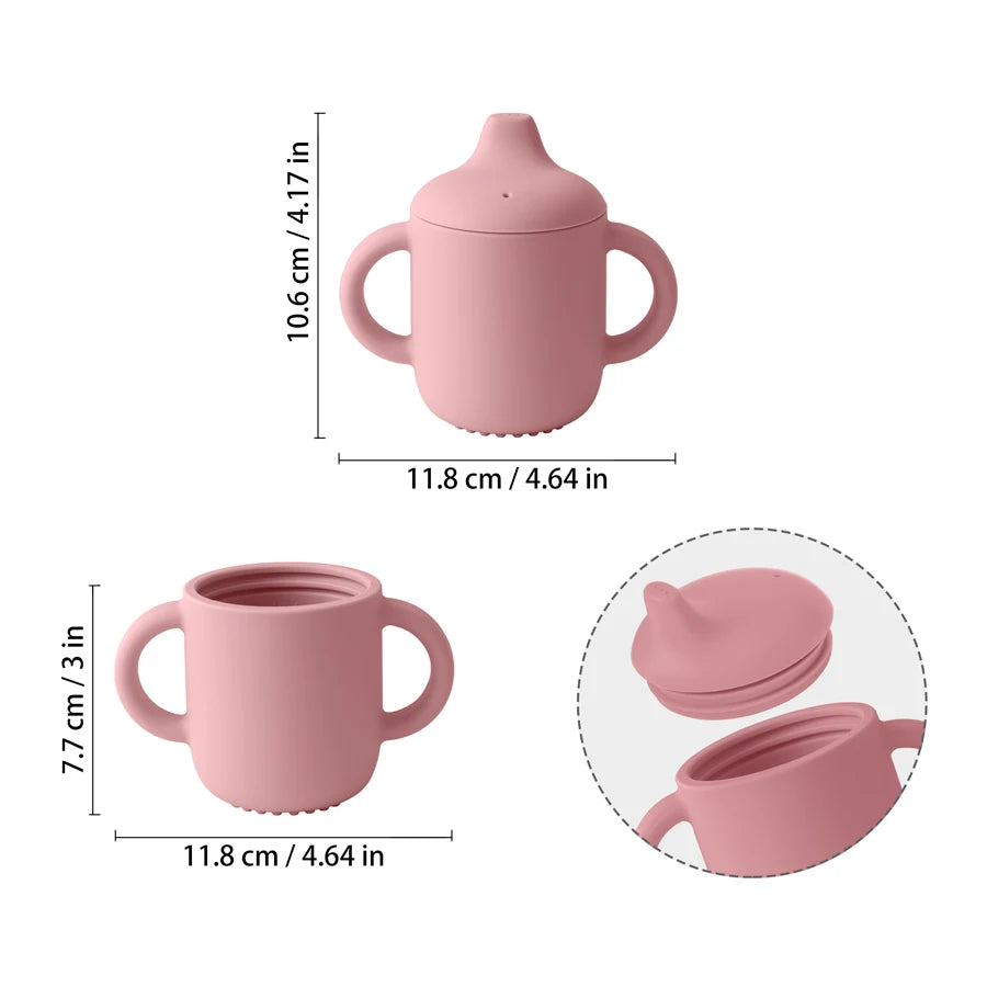 Baby Feeding Silicone Cup