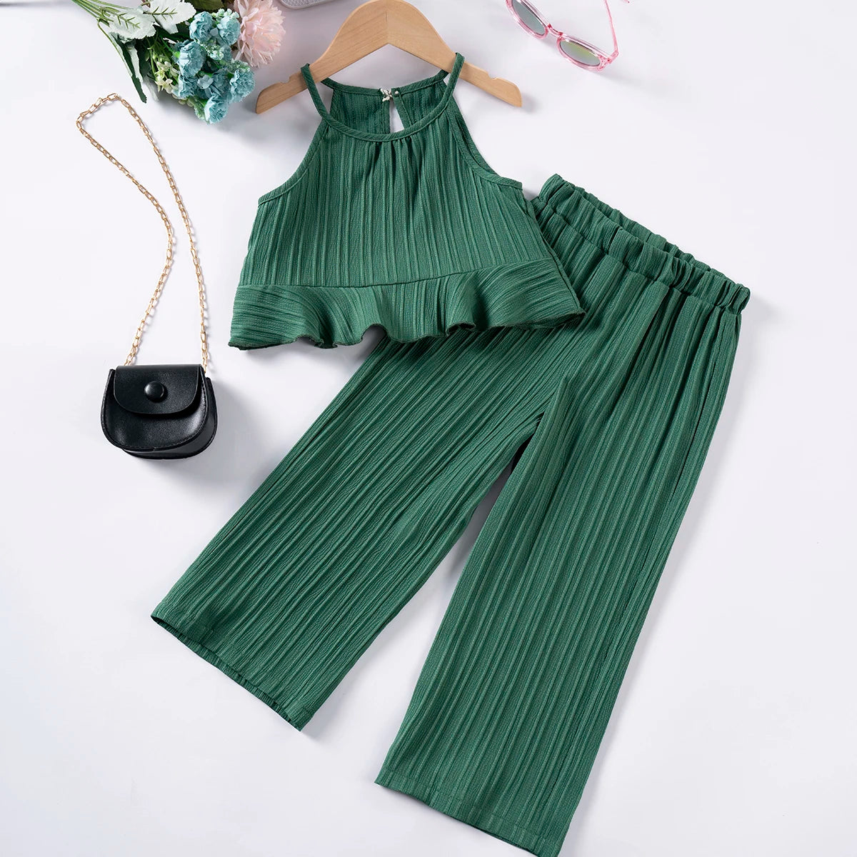 Charming 2 Pieces Dress Set for Girls