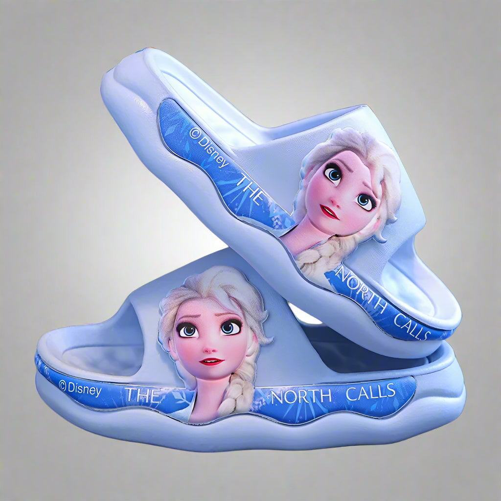 Blue Disney Kids Slippers