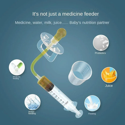 Pacifier Feeding Dispenser for Easy Medicine Use