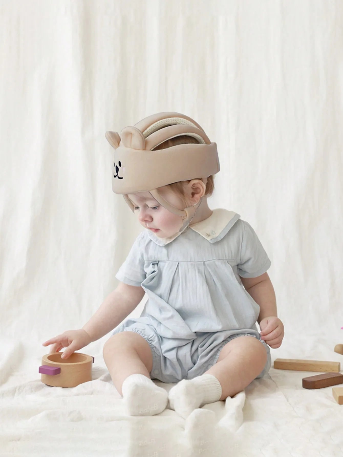 Ultimate Baby Safety Helmet with Cute Bear Design