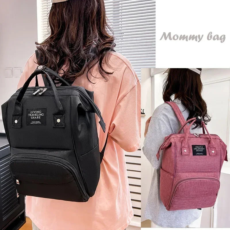 Baby Diaper Backpack – Stylish, Spacious & Travel-Friendly