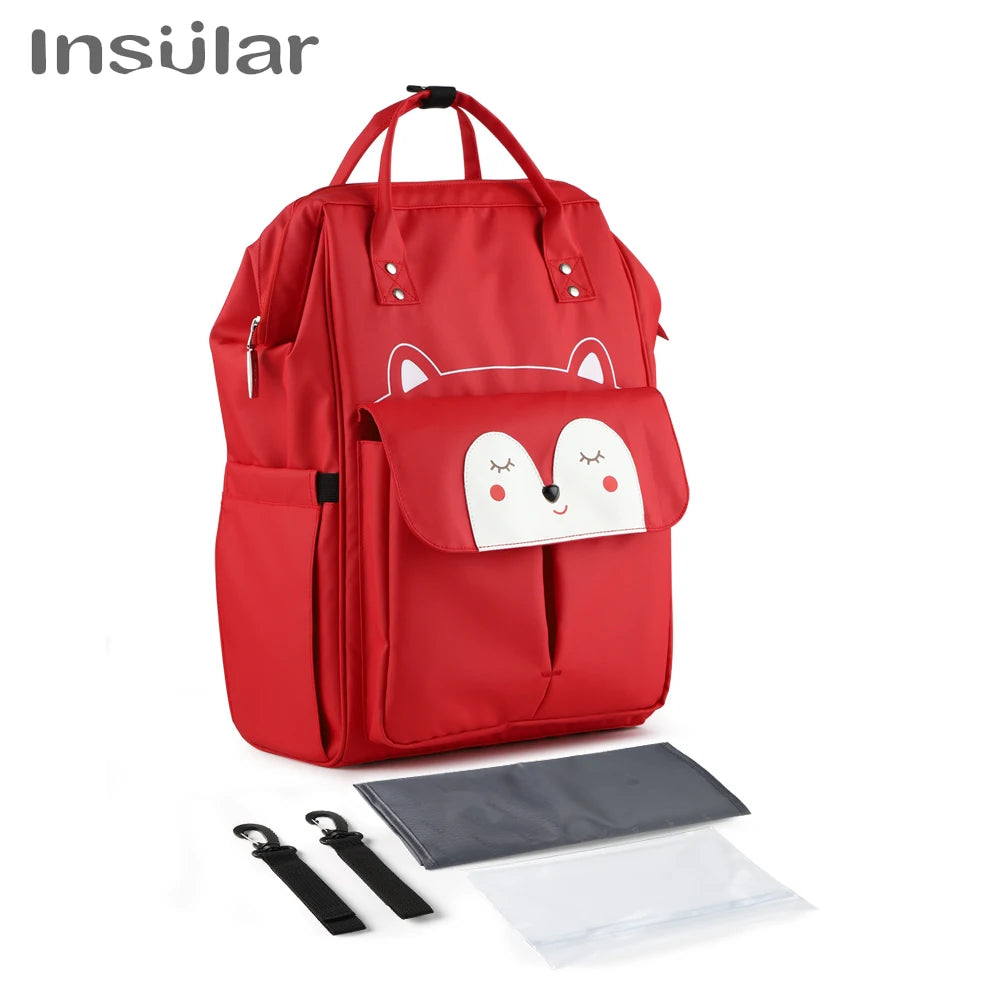 Cute Waterproof Diaper Backpack – Stylish & Practical Baby Gear