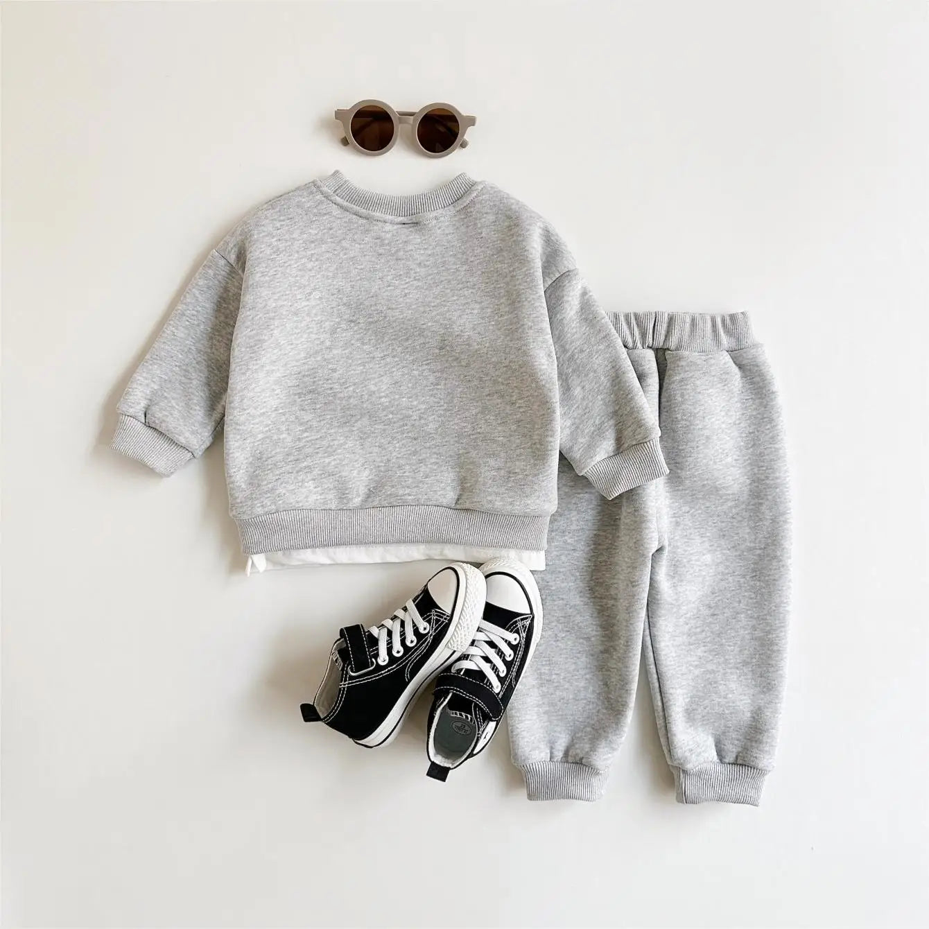 Trendy Toddler New York Tracksuit – Cozy Fall 2-Piece Set
