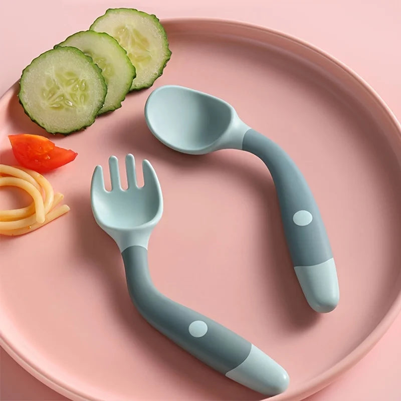 Bendable Fork and Spoon Set