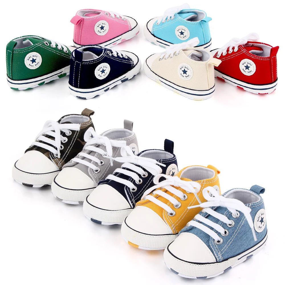 Adorable Baby Converse Shoes – Soft & Stylish for Infants