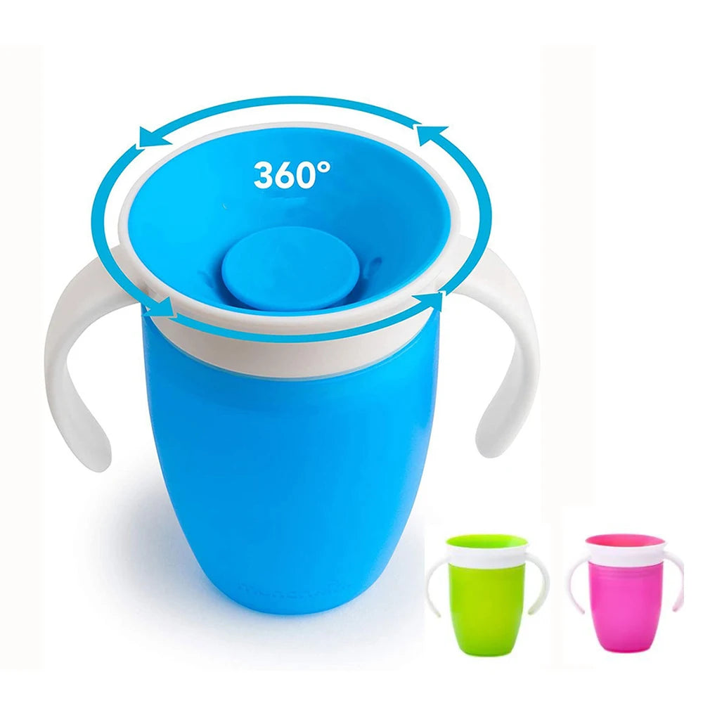 360° Leak-Proof Magic Cup for Toddlers – Spill-Free Sips