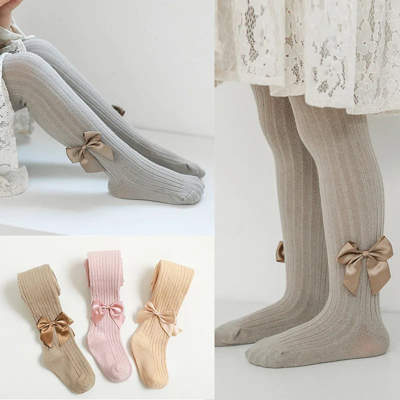 Stylish Children Cotton Tights for Girls – Soft & Elegant Fit