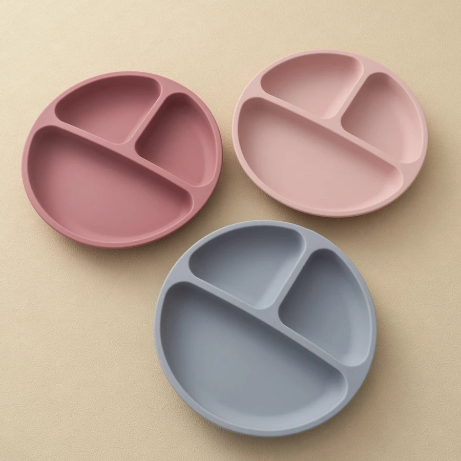 Baby Silicone Plate with Suction