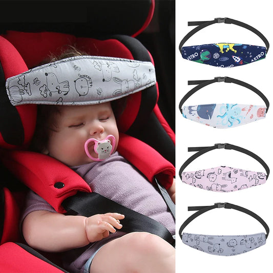 Baby Car Seat Head Support Band