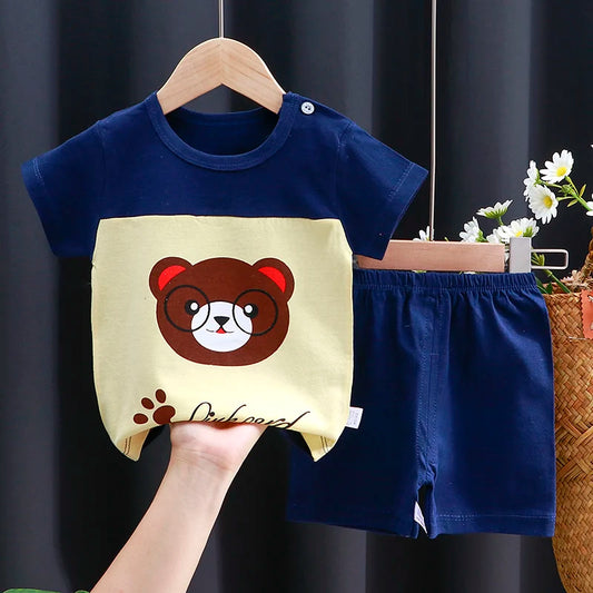 Toddler Bear Print Set