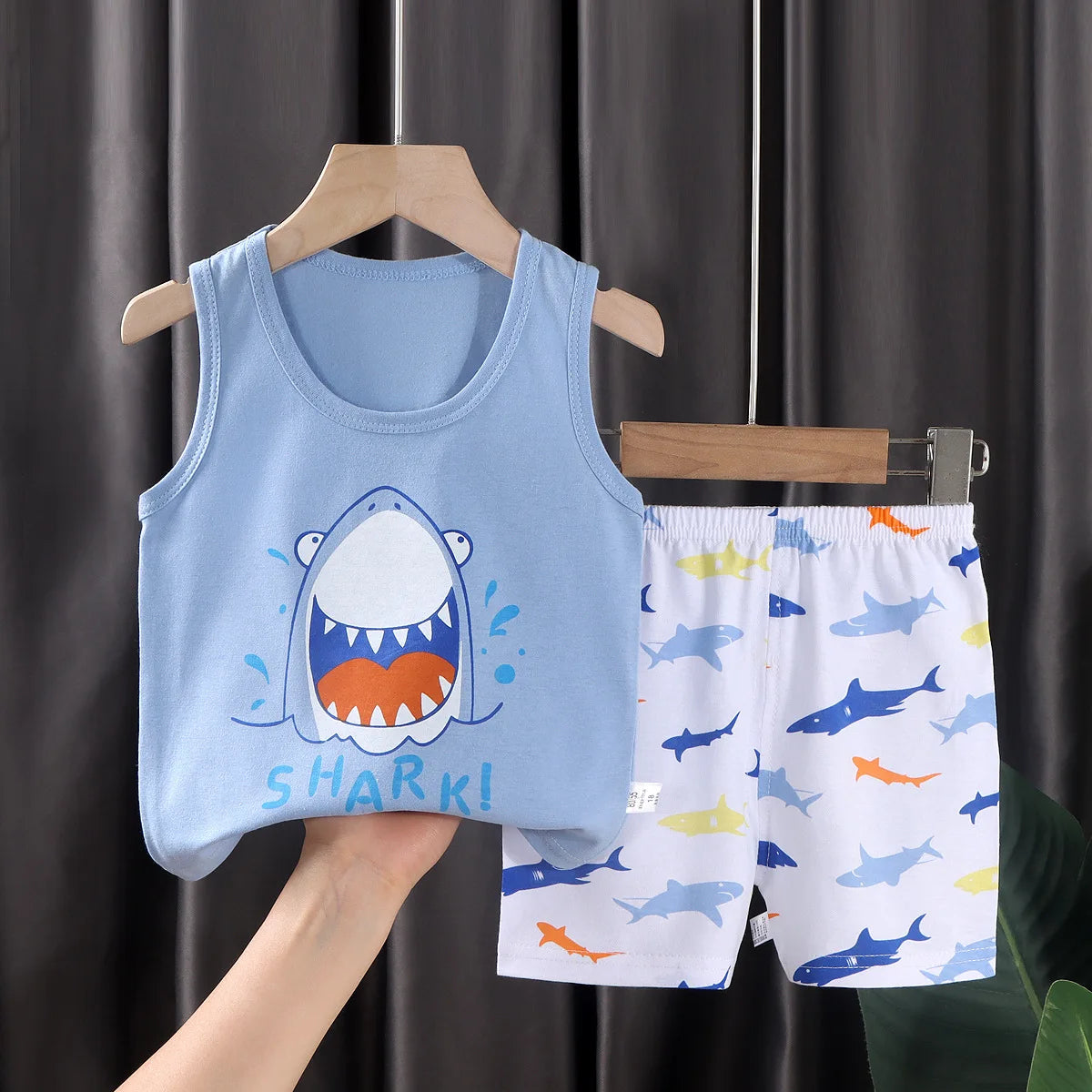 Toddler Shark Clothes Set