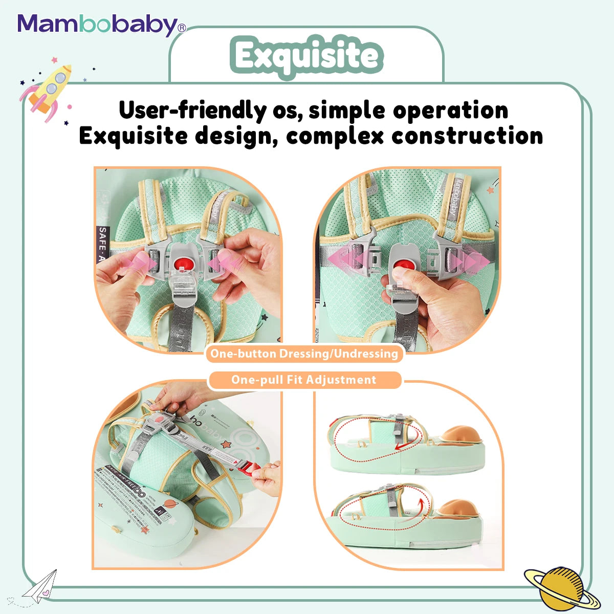 Baby Swimming Ring with Canopy