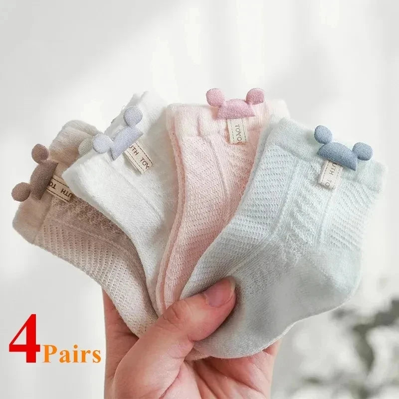 Baby Girl Socks with Bows