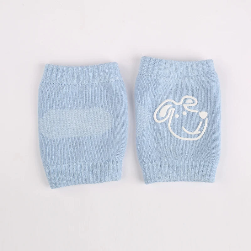 Blue Dog Baby Knee Pads For Crawling
