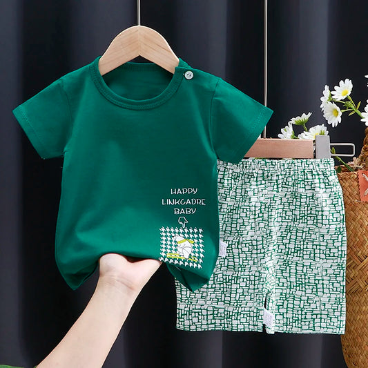 Green Baby Summer Set