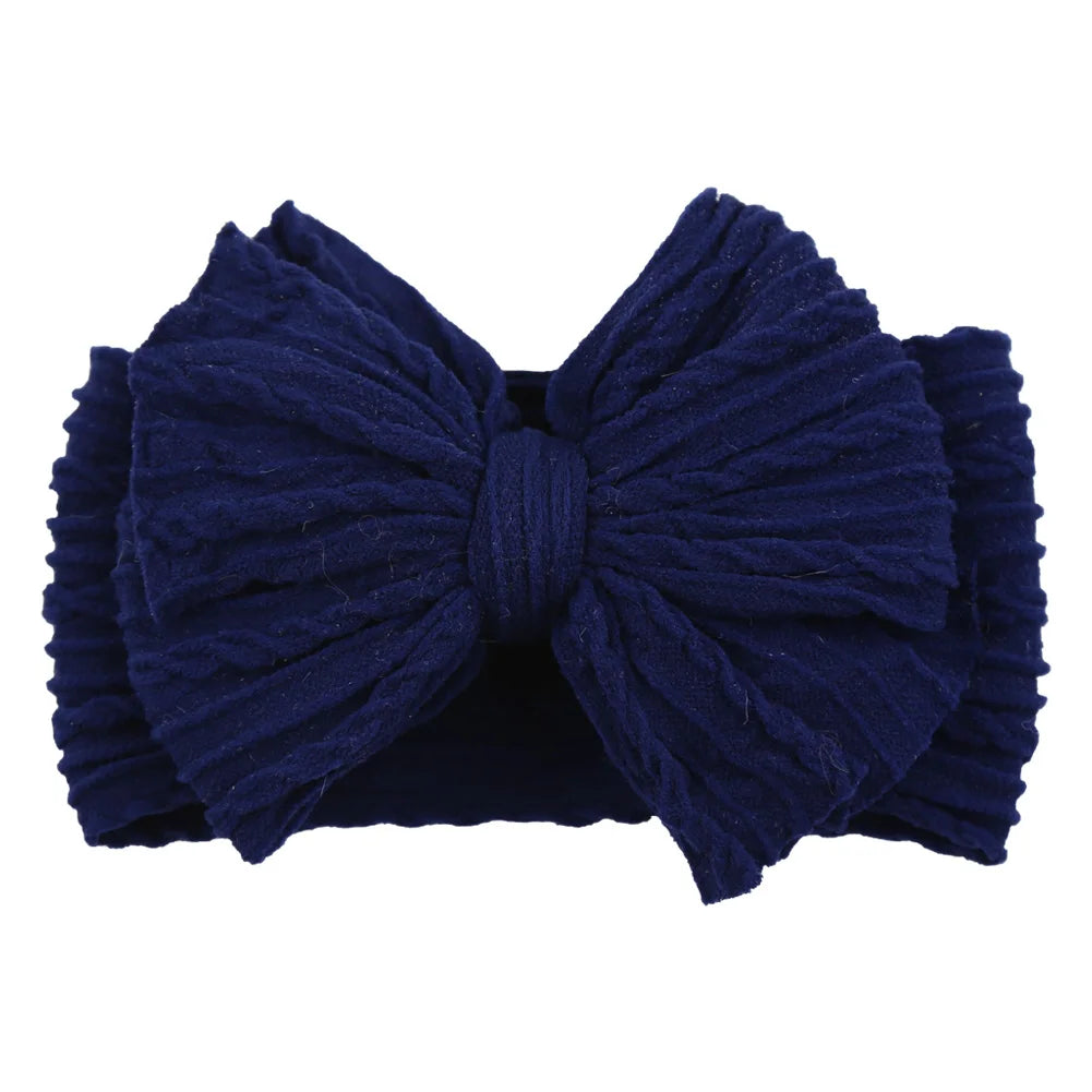 Colorful Kids Elastic Turban Headwraps – Soft & Stylish