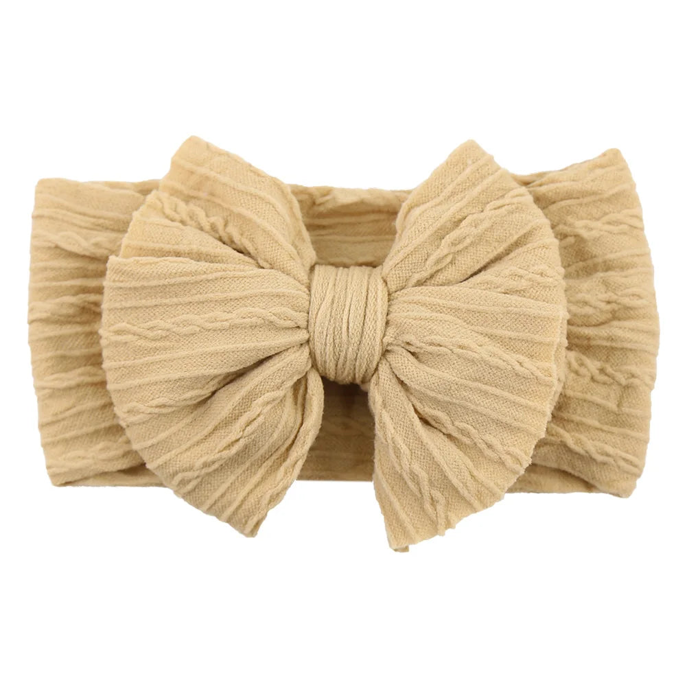Colorful Kids Elastic Turban Headwraps – Soft & Stylish